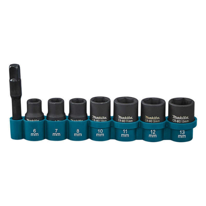 Ensemble de 7 douilles Makita E-12289