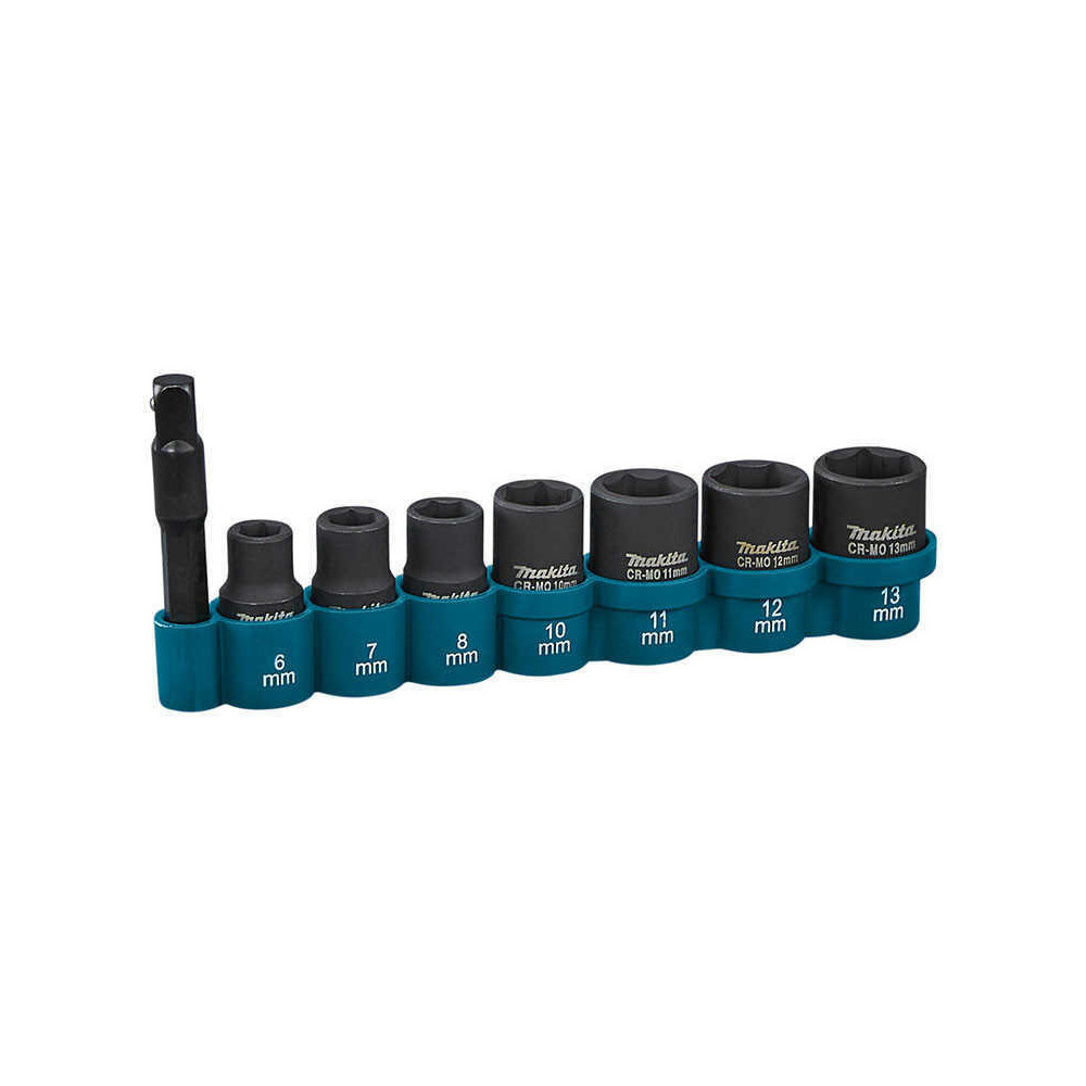 Ensemble de 7 douilles Makita E-12289