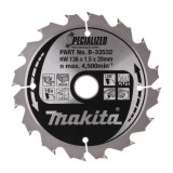 Lames carbure "Specialized" bois Makita B-33532