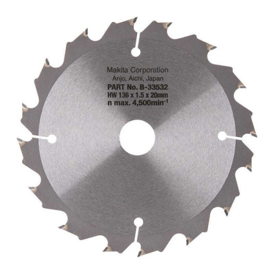 Lames carbure "Specialized" bois Makita B-33532