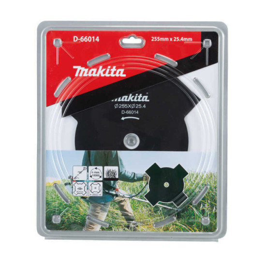 Lame de débroussailleuse 4 dents Makita D-66014
