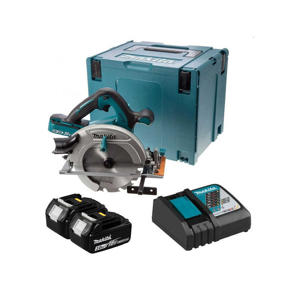 Scie circulaire Makita DHS710RFJ 36V 2 x 3,0 Ah