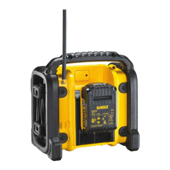 Radio de chantier DeWalt DCR020-QW DAB+ 10,8 à 18V