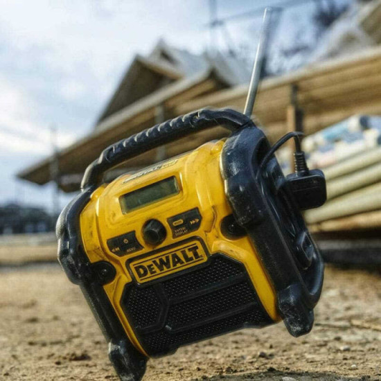 Radio de chantier DeWalt DCR020-QW DAB+ 10,8 à 18V