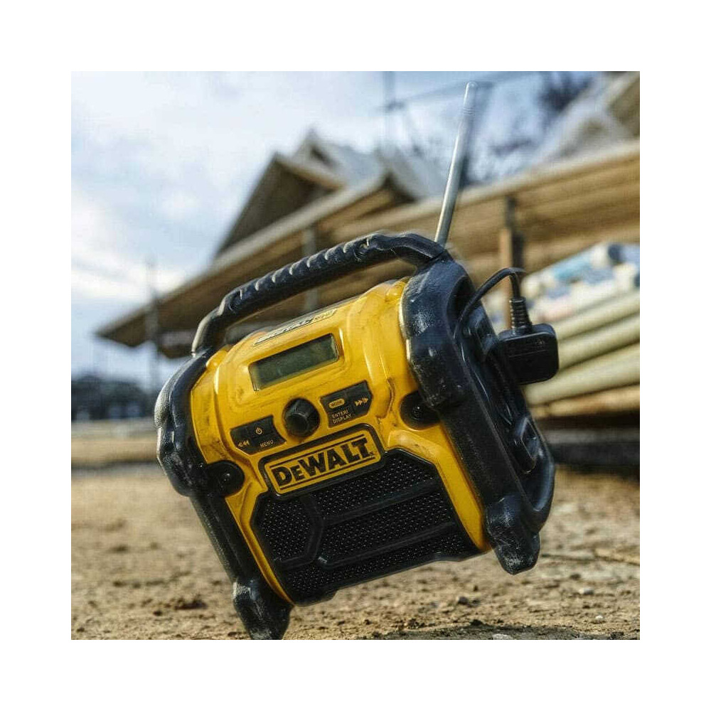 Radio de chantier DeWalt DCR020-QW DAB+ 10,8 à 18V