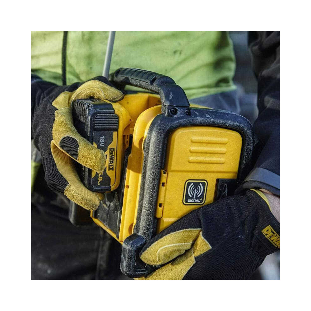 Radio de chantier DeWalt DCR020-QW DAB+ 10,8 à 18V