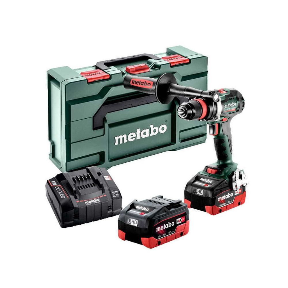 Perceuse visseuse Metabo BS 18 LTX BL Q I 2x5,5 Ah