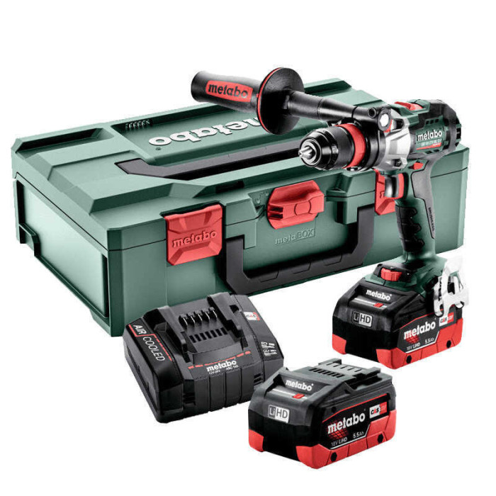 Perceuse percussion Metabo SB 18 LTX BL Q I 2x5,5 Ah
