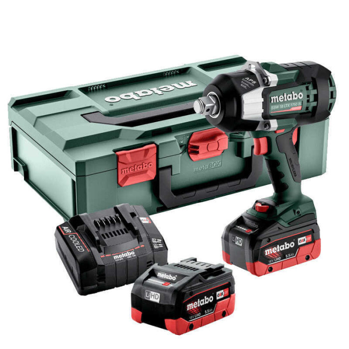 Boulonneuse Metabo SSW 18 LTX 1750 BL 5,5 Ah