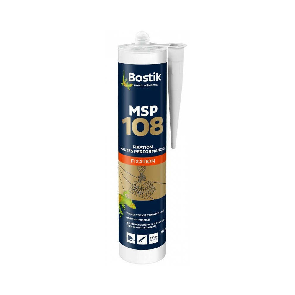 Mastic colle MS polymère Bostik MSP108x5 lot de 5