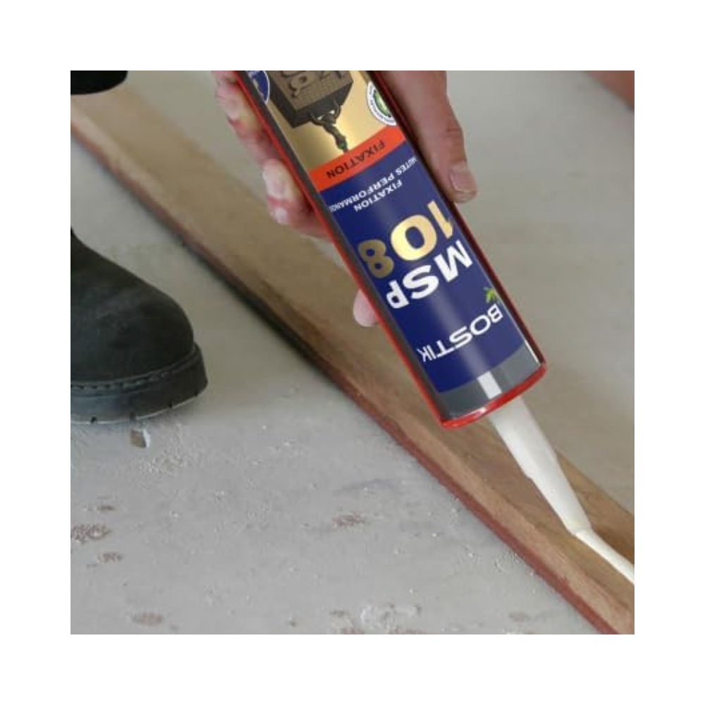 Mastic colle MS polymère Bostik MSP108x4 lot de 4