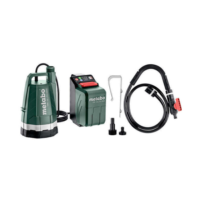 Pompe sans fil Metabo TPF 18 LTX 2200 18V CAS 2 200 l/h