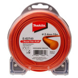 Fil nylon rond 2,4 mm x 15 m Makita E-02749