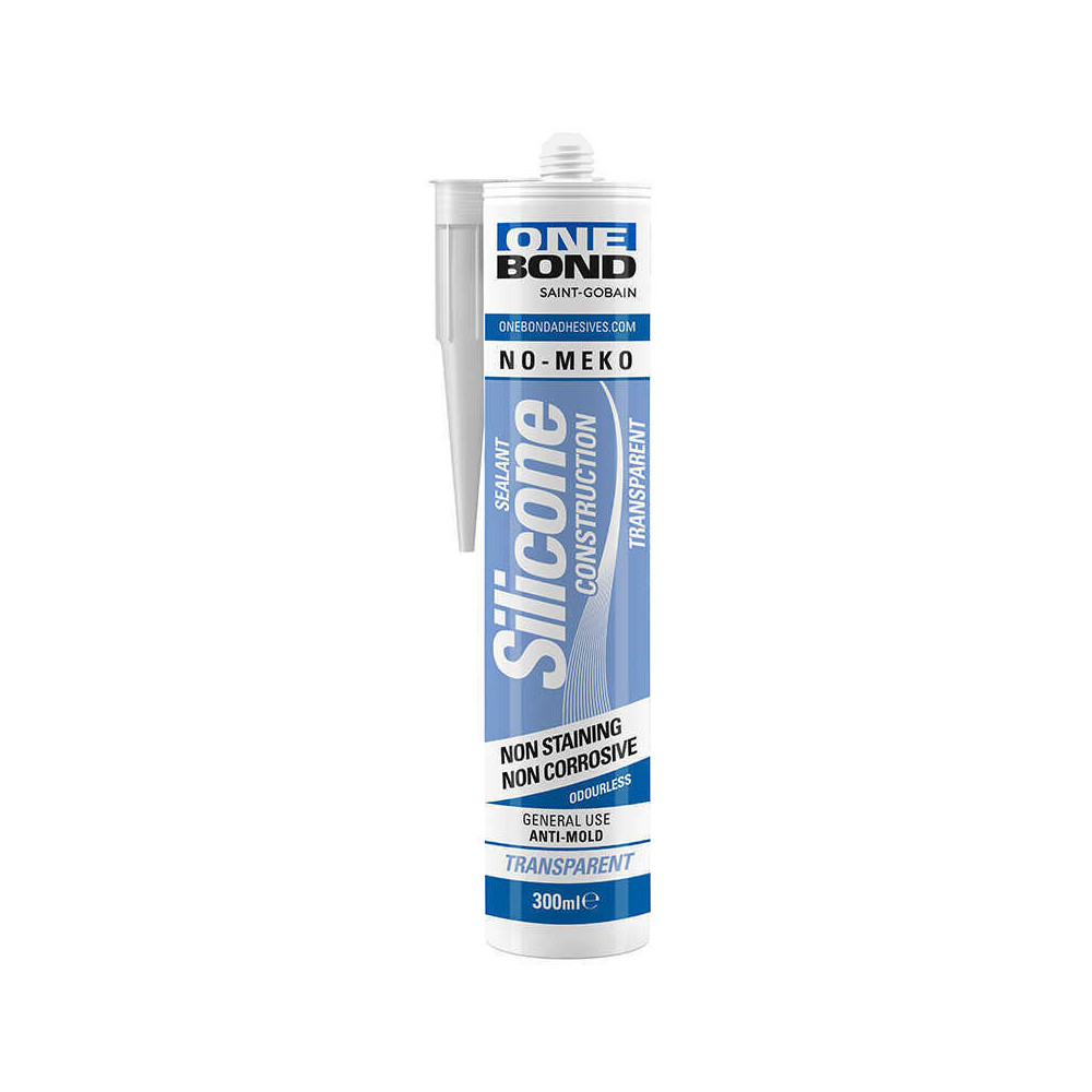 Silicone de construction transparent 300 ml OneBond 63642597422