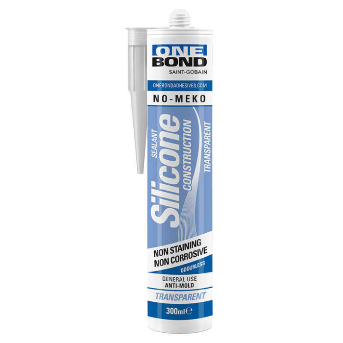 Silicone de construction transparent 300 ml OneBond 63642597422