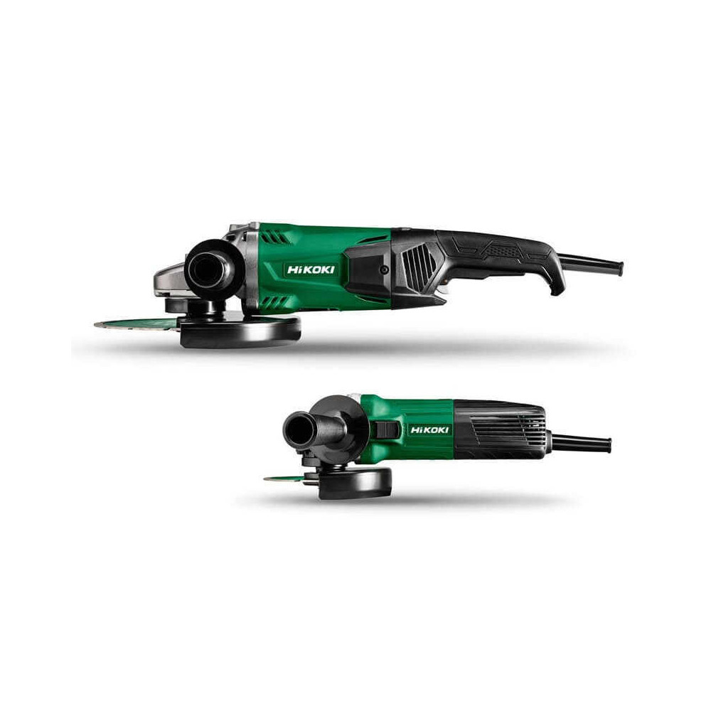 Pack 2 meuleuses filaires Ø 230 et Ø 125 mm HiKOKI KG23SAYBZ