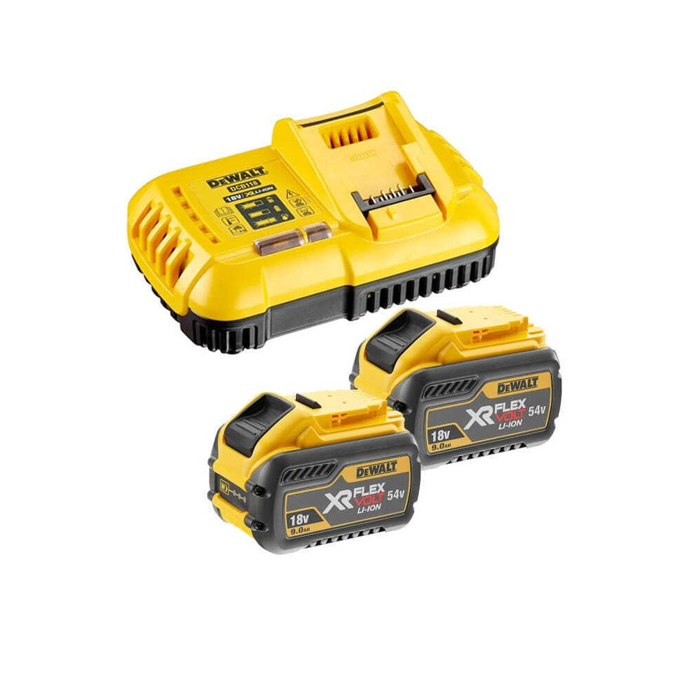 Pack énergie DeWalt DCB118X2-QW FlexVolt 2 x 9,0 Ah