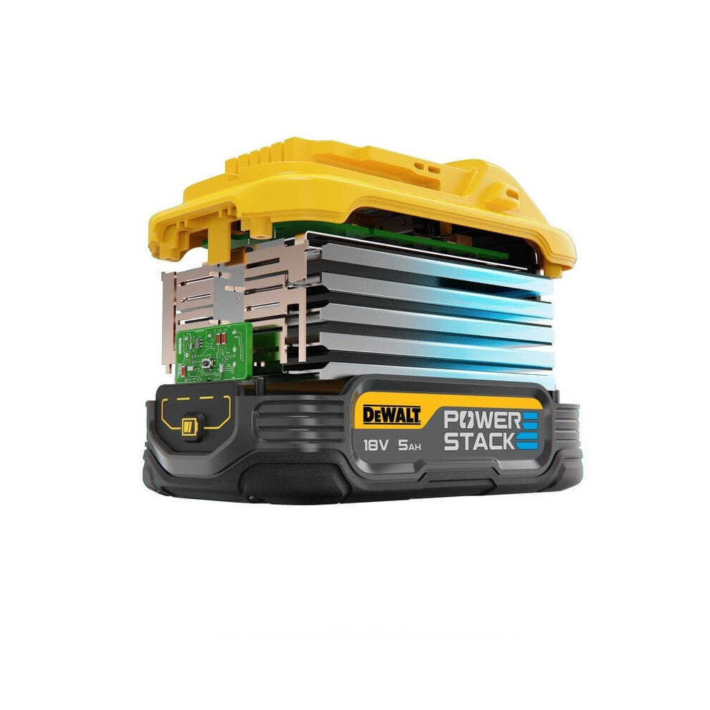 Kit DeWalt DCB115H2 2 batteries Powerstack 5 Ah