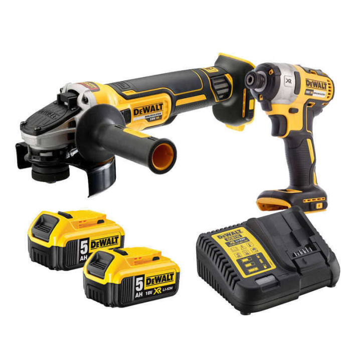 Pack DeWalt PPACK0001 DCF887 + DCG405 5,0 Ah