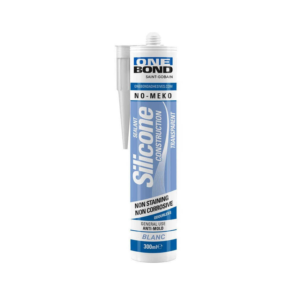 Silicone de construction blanc 300 ml OneBond 63642597423