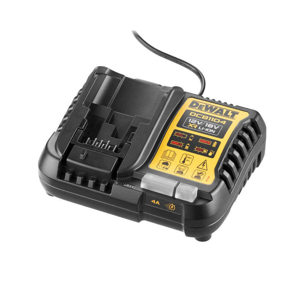 Chargeur universel XR compact DeWalt DCB1104-QW - 12V 18V