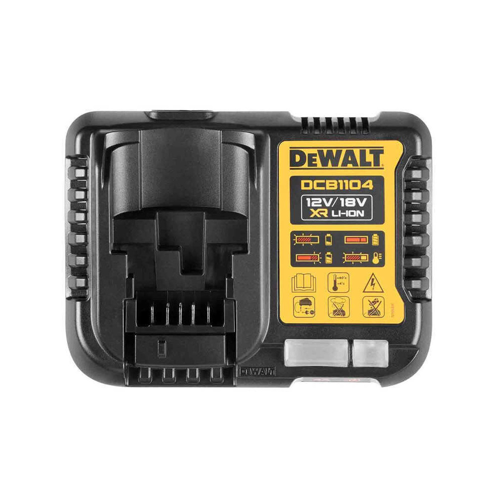 Chargeur universel XR compact DeWalt DCB1104-QW - 12V 18V