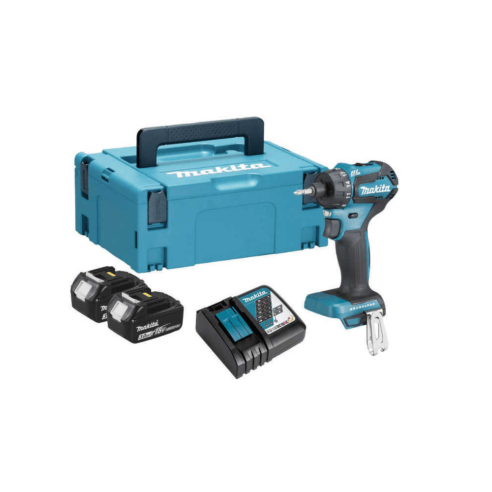 Perceuse visseuse Makita DDF083RFJ 2x3,0 Ah Makpac