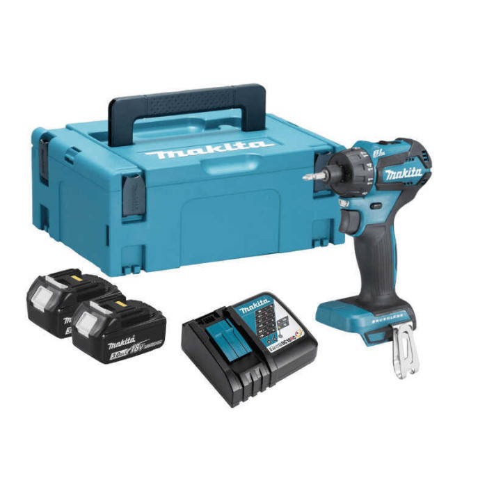 Perceuse visseuse Makita DDF083RFJ 2x3,0 Ah Makpac