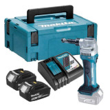 Grignoteuse Makita DJN161RFJ 18V 2 x 3,0 Ah + chargeur