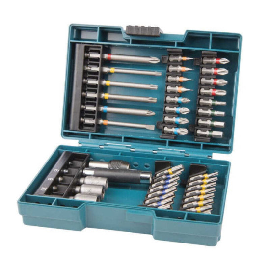 Coffret 43 accessoires vissage Makita B-55697 HT