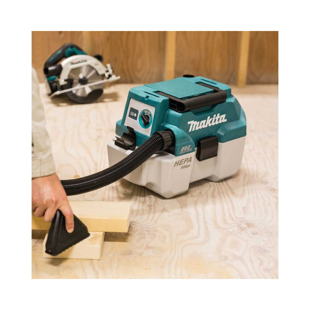 Aspirateur Makita DVC750LZ 18V LXT 7,5 L classe L