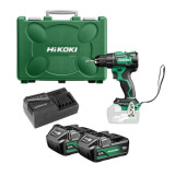 Perceuse visseuse HiKOKI DS18DEWJZ 2x5,0 Ah