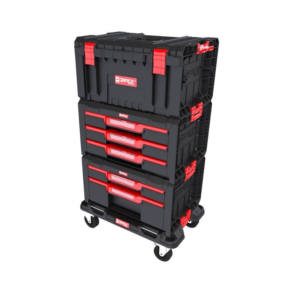 Caisse à outils mobile System PRO SET 2 Qbrick Z258346PG003