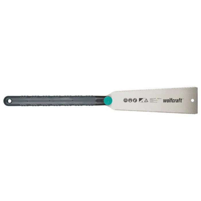 Scie japonaise bi-face lame 240 mm Wolfcraft 6951000