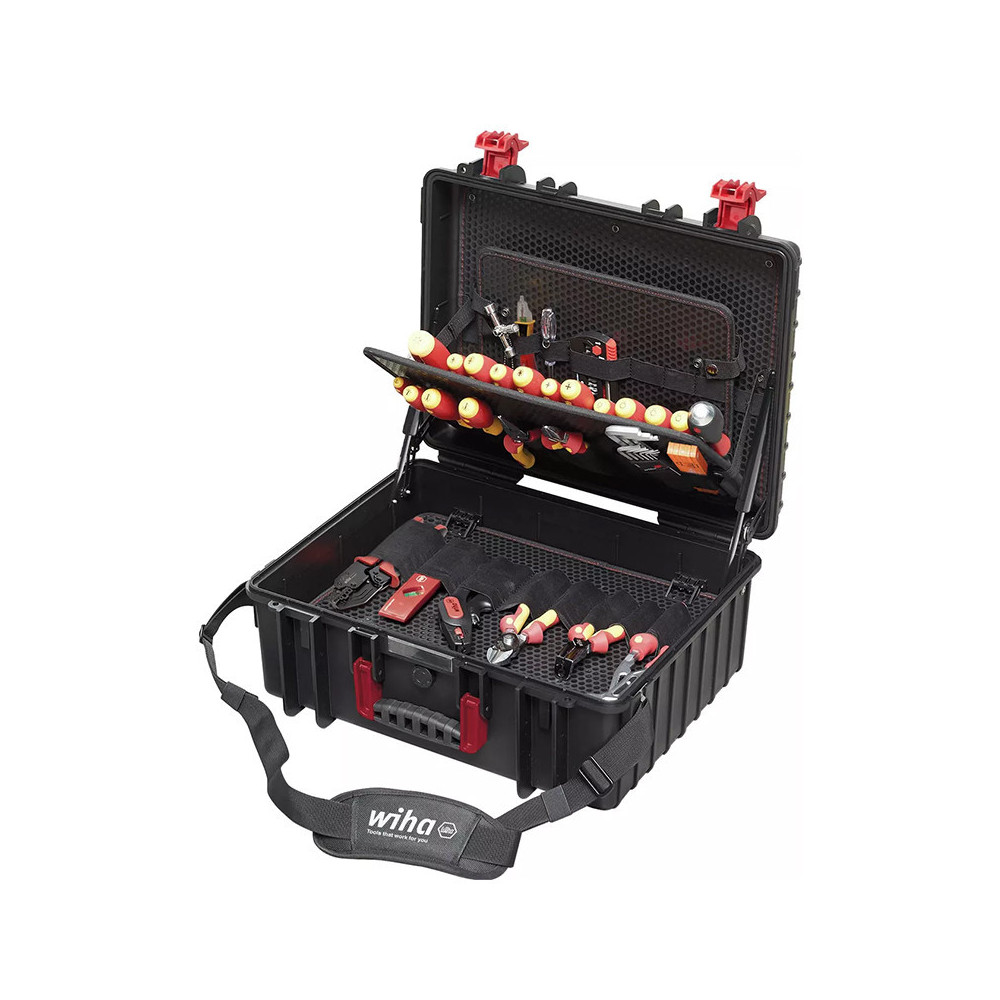 Caisse à outils XL pour électricien Wiha 40523