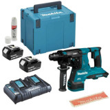 Perforateur burineur Makita DHR280PT2J 36V 2 x 5,0 Ah
