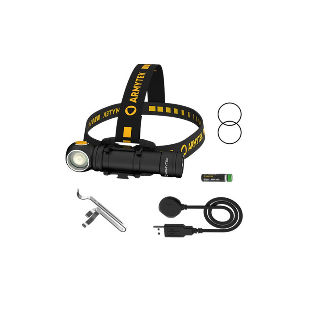 Lampe frontale Armytek F06701W Wizard C2 Pro Max lumière chaude