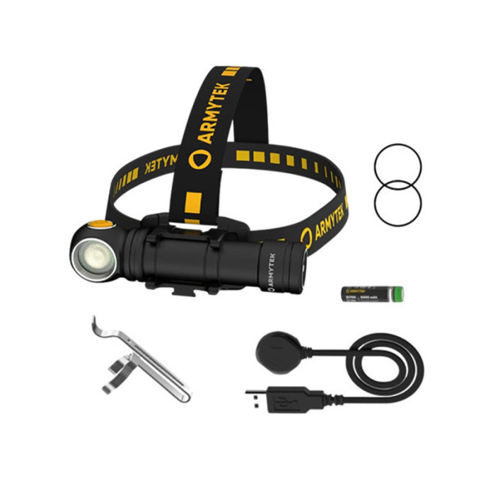 Lampe frontale Armytek F06701W Wizard C2 Pro Max lumière chaude