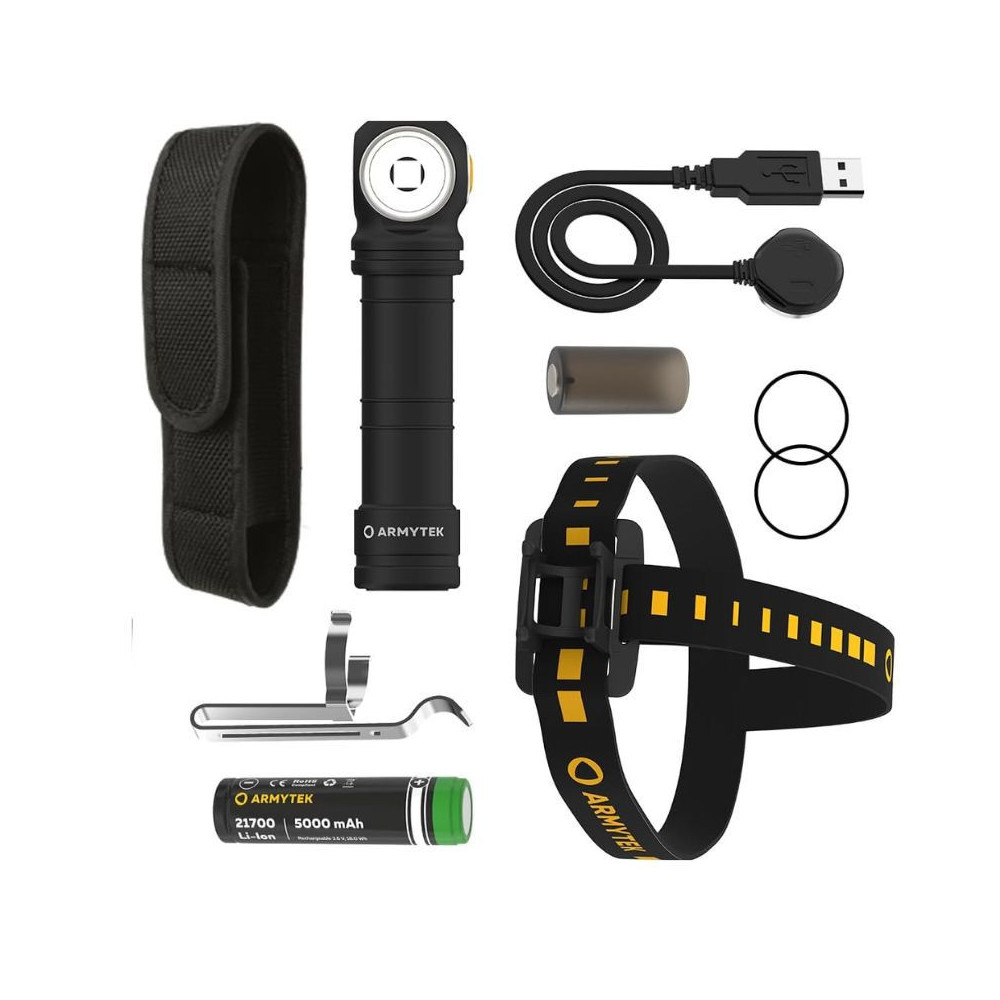 Lampe frontale Armytek F06702C Wizard C2 Pro Max LR