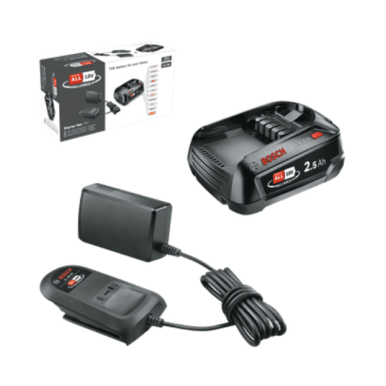 Kit batterie 18 V 2,5 Ah + chargeur Bosch 1600A02625