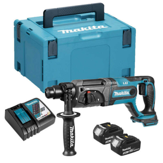 Perforateur burineur Makita DHR241RFJ 18V 2 x 3,0 Ah