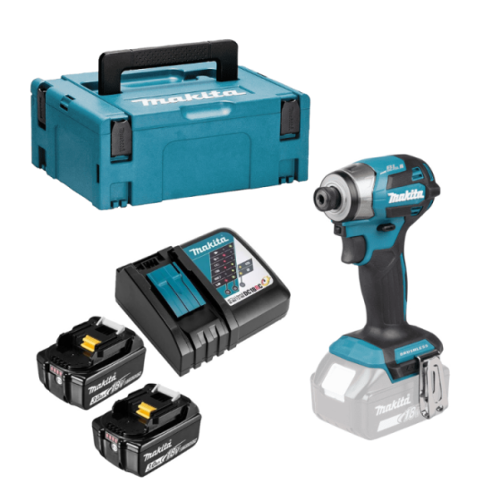 Visseuse à chocs Makita DTD173RTJ 2x5,0 Ah