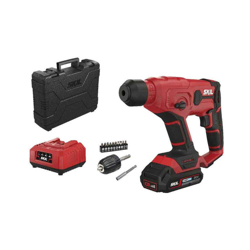 Perforateur SDS-Plus Skil RH1E3810GB 20V 2,0 Ah