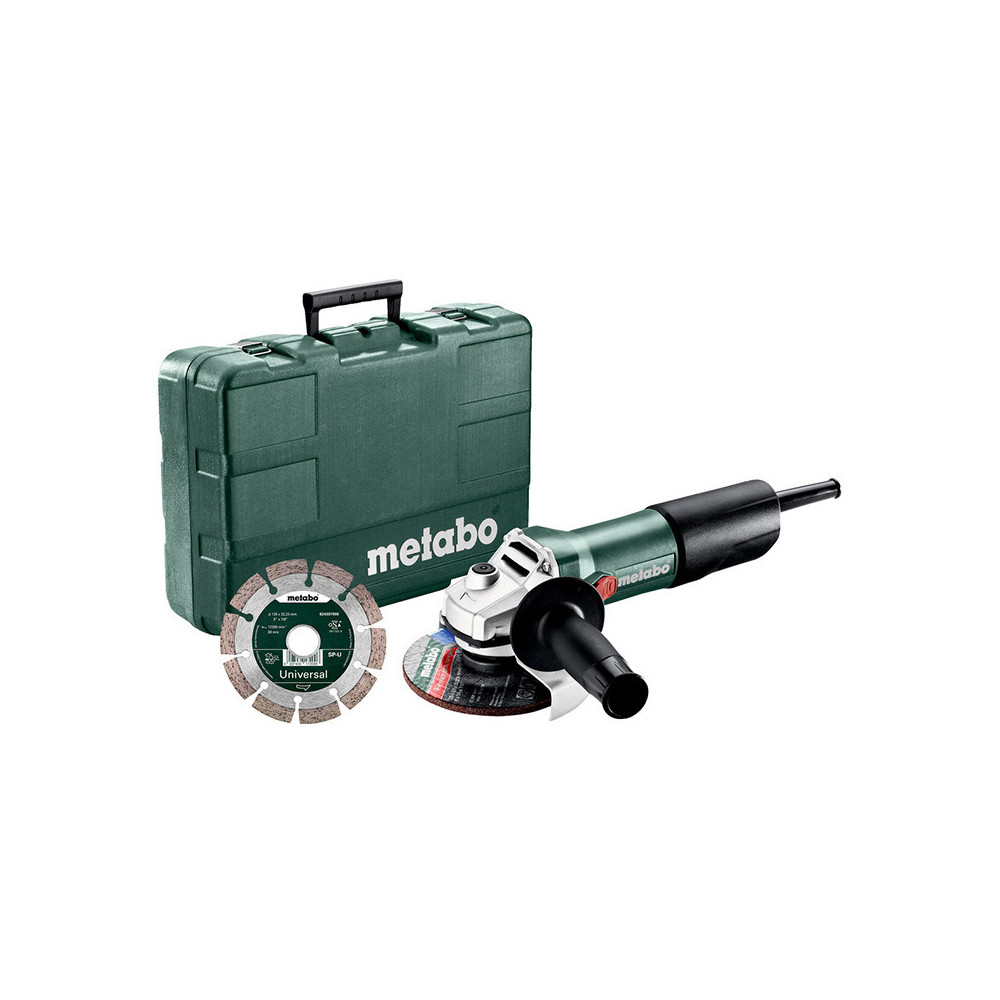 Meuleuse d'angle Metabo W 850-125 Set