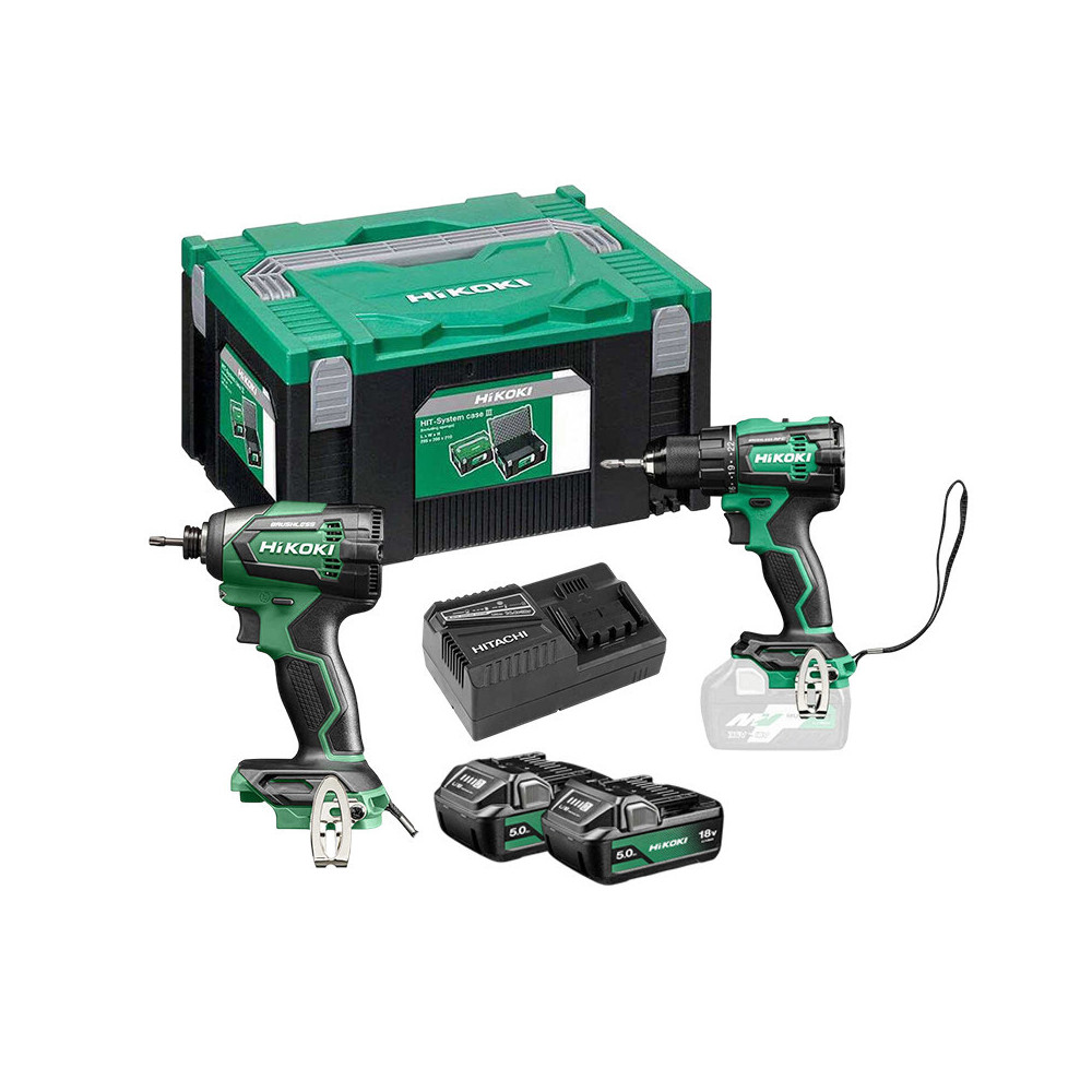 Perceuse visseuse HiKOKI KC18DEWBZ