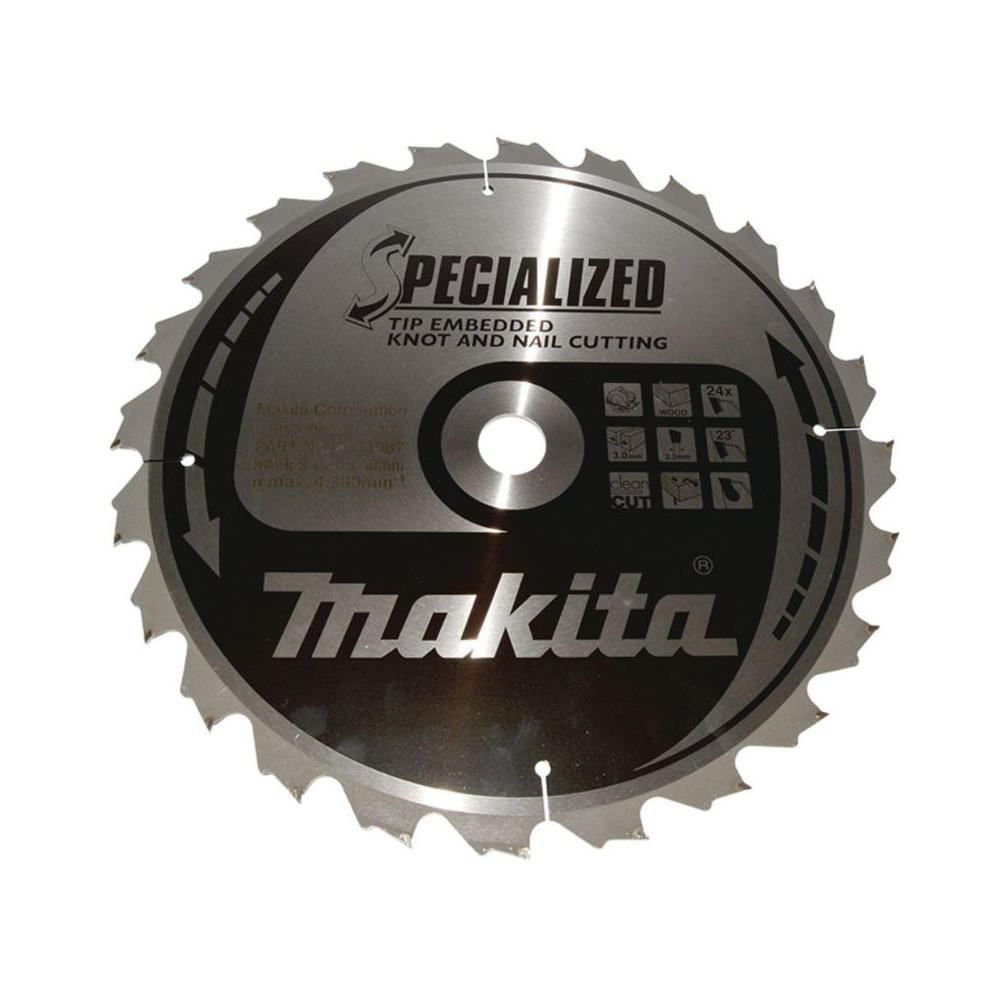 Lames carbures "Specialized" bois Makita B-33087