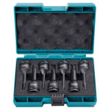 Jeu de 7 douilles Torx carré 1/2"" Makita E-23628
