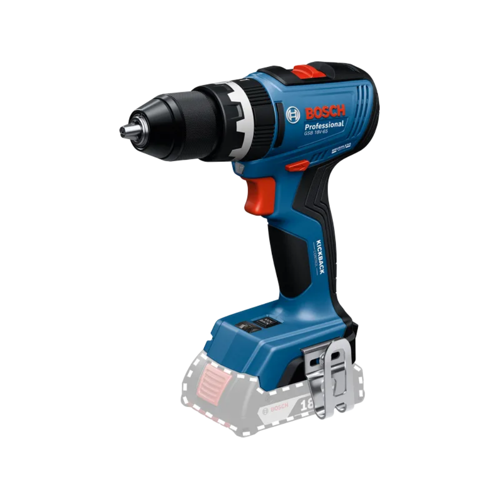 Perceuse à percussion Bosch GSB 18V-65 65 Nm nue