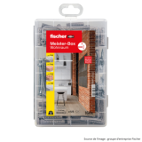 Coffret vis et chevilles SX Plus 160 pièces Fischer 513777