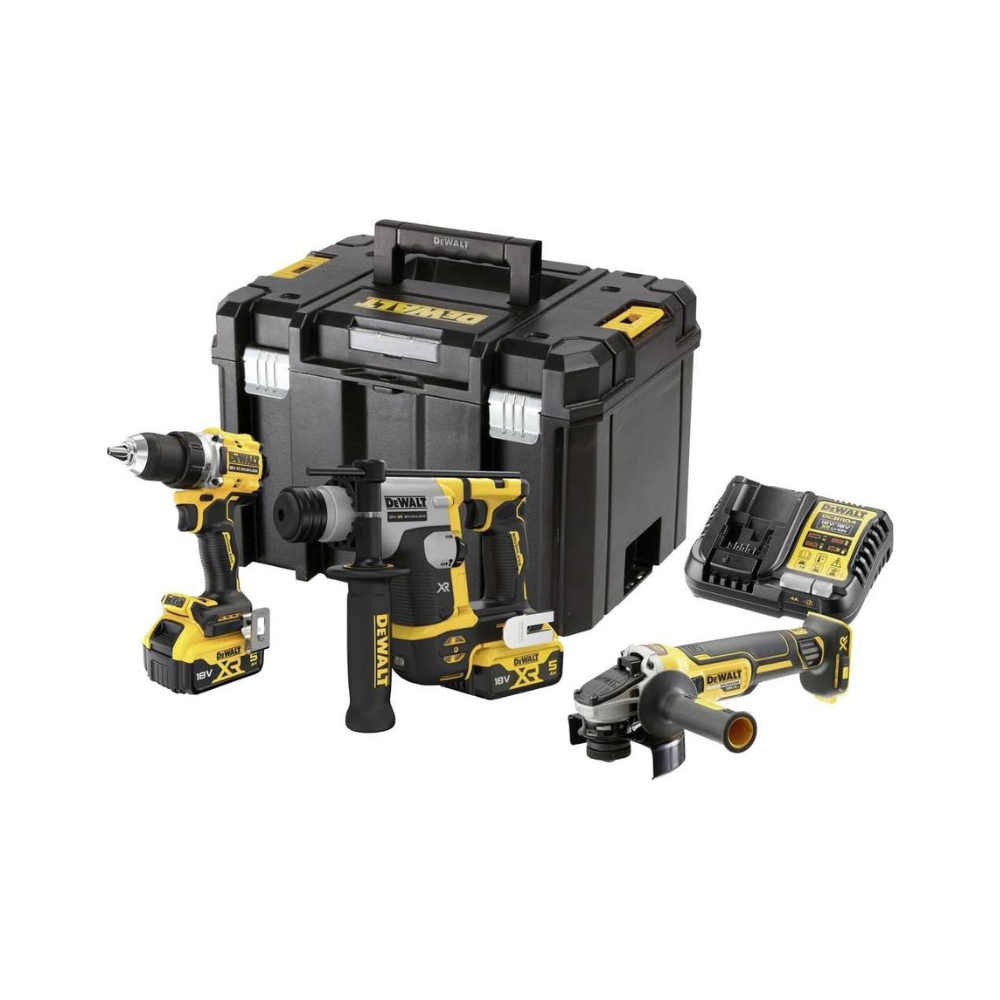 Pack 3 outils 18V en coffret DCK355P2T DeWalt DCK355P2T-QW